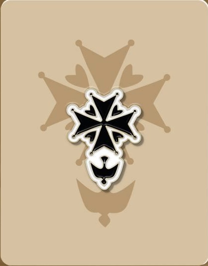 Pin’s croix huguenote